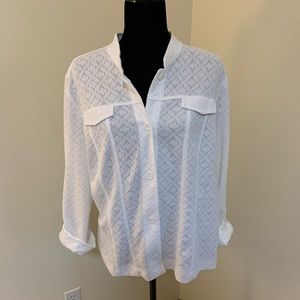 Women’s Christopher & Banks Petite Button-Up